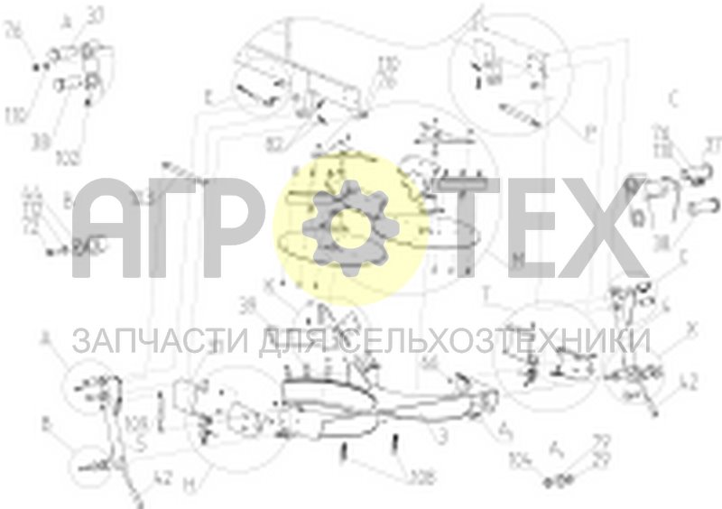 Половоразбрасыватель (161.14.06.000Ф) (№41 на схеме)